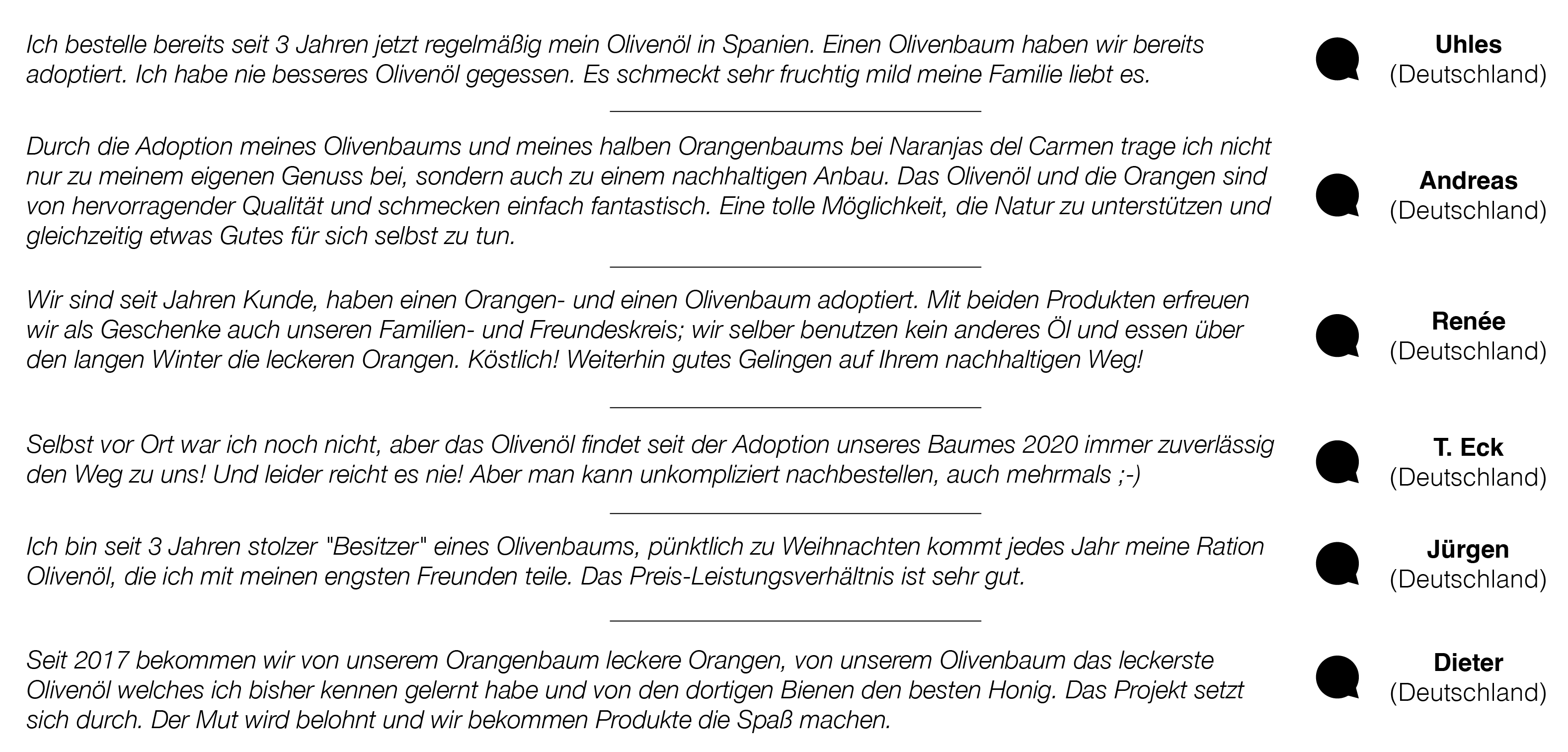 Testimonios OLV