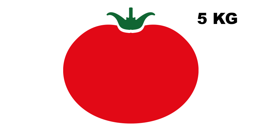 Tomates de campo<br>(caja de 5kg)