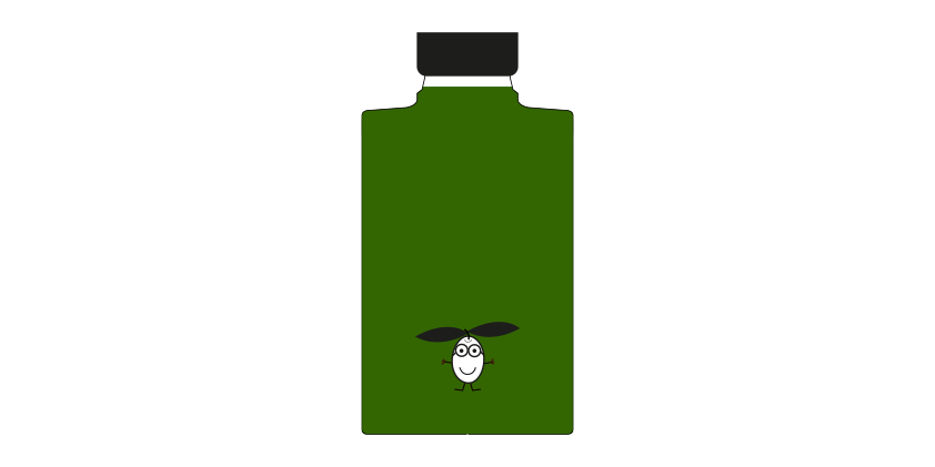 EVOO bio, récolte précoce<br>(Bouteille en verre 0,75 L)